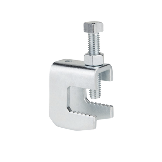 SUTL-38-114 - Mordaza de Acero Fija barras de 1 1/4", para varilla roscada de 3/8".