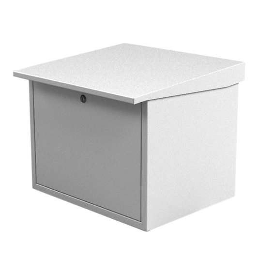 SVR-1419-G Gabinete para resguardo de baterías (hasta dos baterías PL110D12). Lámina Galvanizada.
