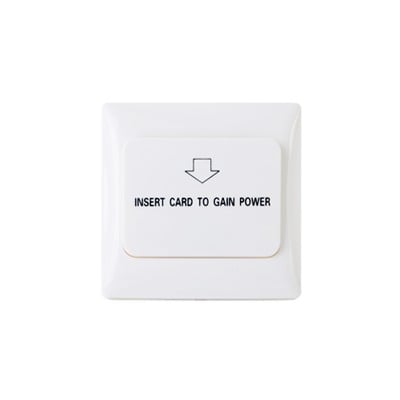 SWITCHPRO Interruptor de Energía para Habitación de Hotel / Habilita la corriente eléctrica al colocar la llave (tarjeta) de la habitación