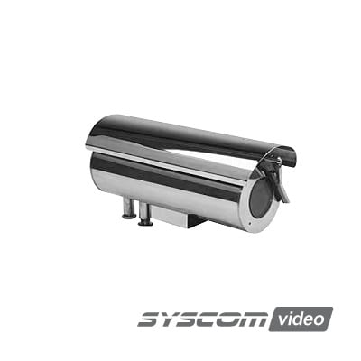 SYE-800 Gabinete para Cámaras Tipo Box (Profesional) / Cumple con Norma Anti-Explosión / Cumple con Norma IP68 / Fabricado en Acero Inoxidable / Limpiaparabrisas Integrado