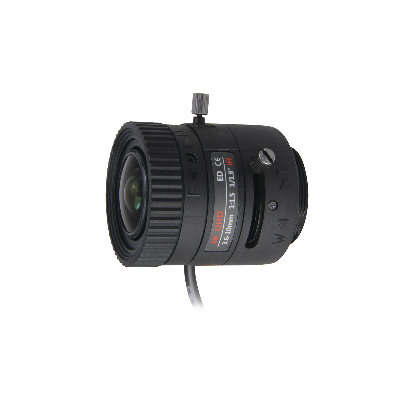 SYS-03610-DIRS Lente Varifocal 3.6-10 mm / Resolución 4K / Iris Automático / Día/Noche / Formato 1/1.8.