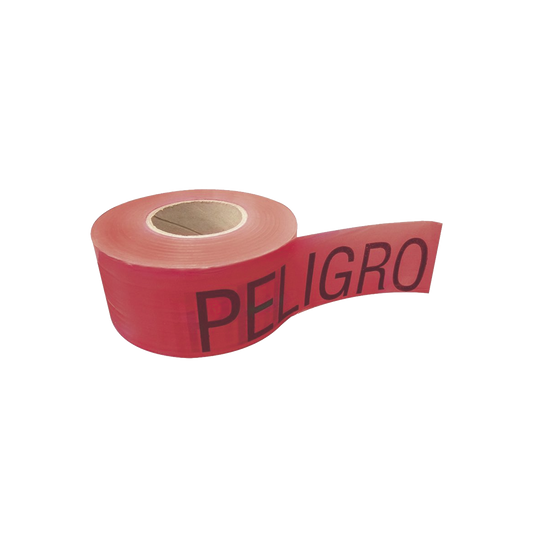 SYS-137298 - Cinta para barricada "PELIGRO" de 100 m y ancho de 3".
