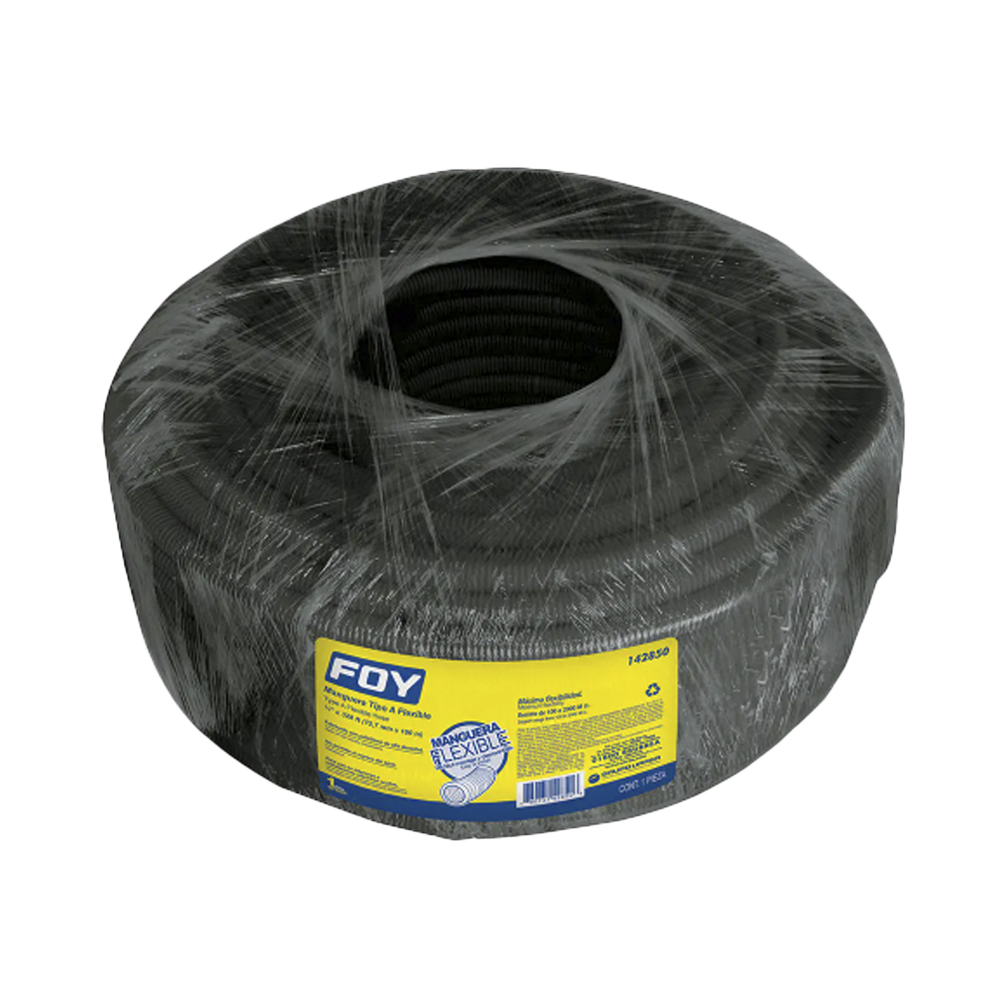 SYS-142850 - Manguera flexible para cables 1/2" x 100 m /Polietileno Alta Densidad HDPE/ Sin guía /Para uso en interiores.