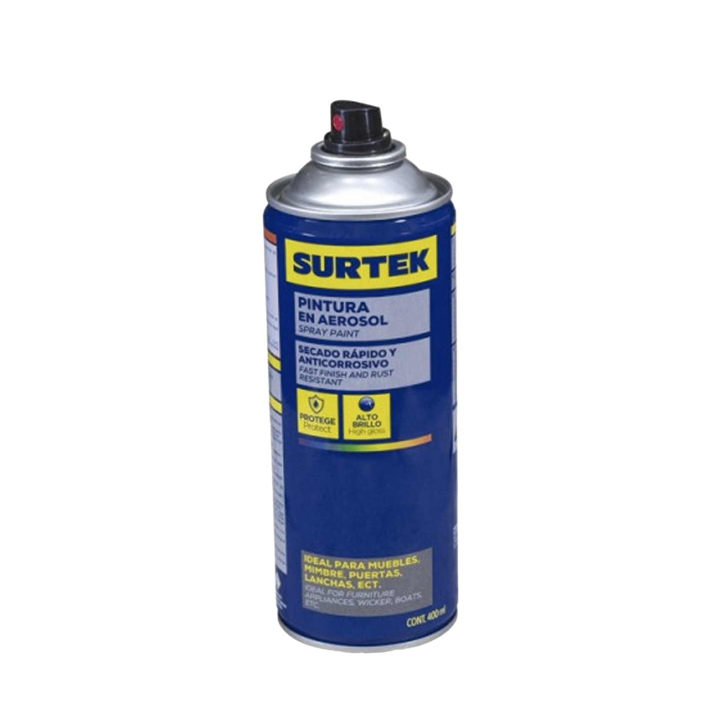 SYS-AES-421 - Pintura en Aerosol 400 ml / Color Rojo Oscuro.