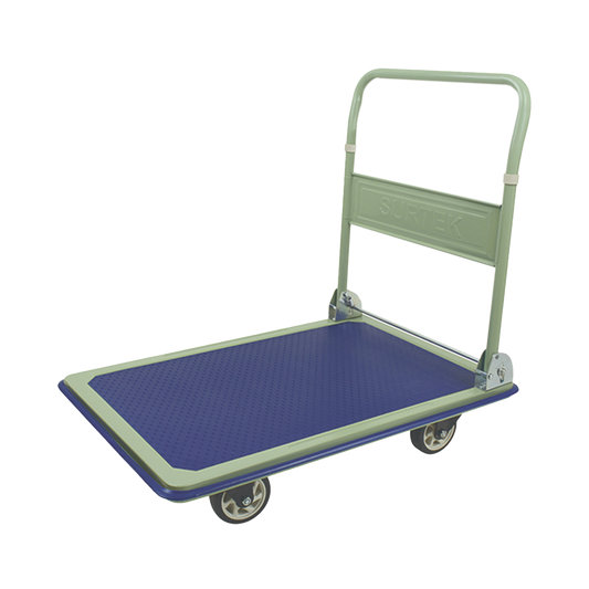 SYS-CPL30 Carro Plataforma con capacidad 300 Kg / Base metálica resistente con protección plástic / 4 Ruedas TPR duraderas.