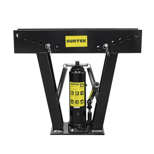 SYS-DT12 - Doblatubos hidráulico de 1/2" a 2" incluye dados con medidas, capacidad 12 toneladas.