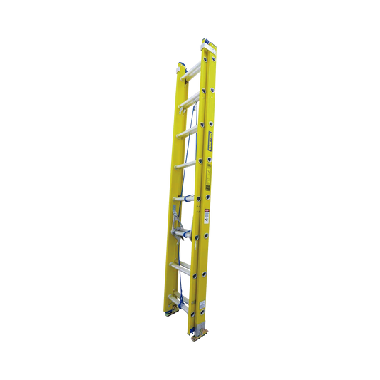 SYS-EEFV224 Escalera de extensión Fibra de vidrio 24 escalones (altura 6.4 metros)
