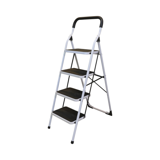 SYS-ETT-4 - Escalera Plegable Tipo Taburete de Acero de 1.37 m.