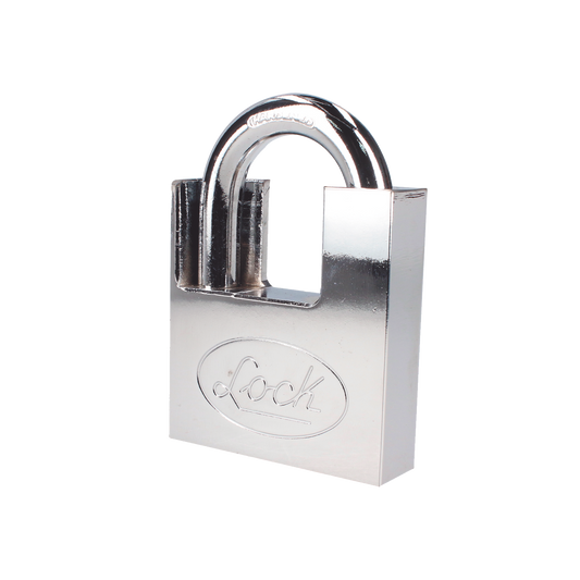 SYS-L22-A70-DCSB - Candado de acero con Guarda Anti Palanca/ Acabado en Cromo Satinado / Doble Cerrojo / Medida 70 mm/ Nivel de seguridad 7/ 4 Llaves Abloy.