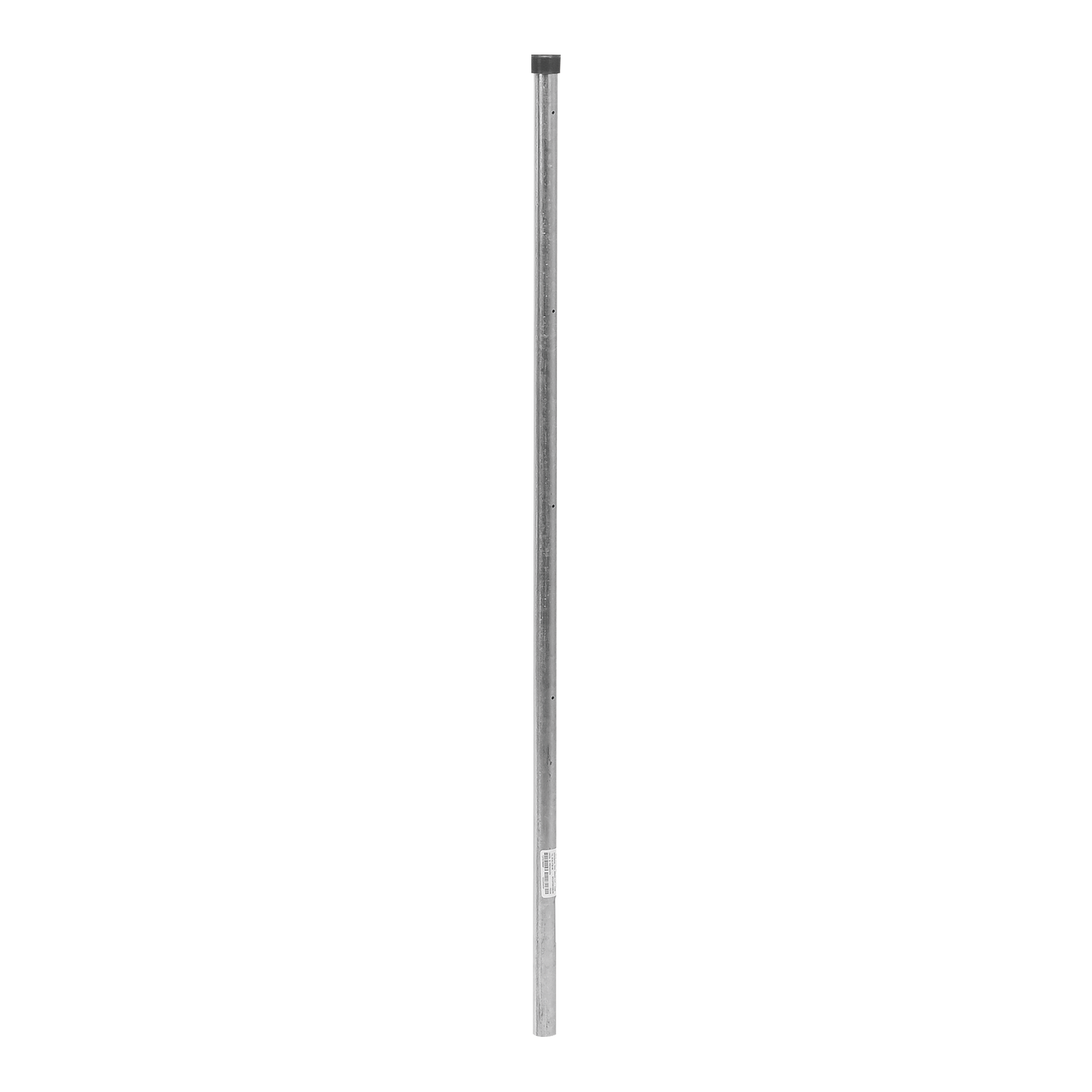 SYS-POST-4-R2 Poste de Esquina de 1m para Cerca Electrificada de Tubo Galvanizado cal. 18 de 1Diam. Ideal para 5 Aisladores (No incluidos).