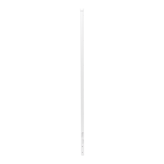 SYS-POST-4W Poste de Esquina Blanco de Acero Galv. de 1.2m para Cerca Electrificada  cal. 18 de 1 Diam. para 5 Aisladores (No incluidos).