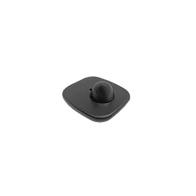 T001/BB Paquete de 100 Tags RF Para Ropa, Tipo Mini Square, Color Negro