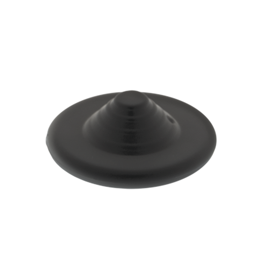 T004B - Paquete 100 pzas Tags / Para ROPA / Tipo Mini UFO / Negro