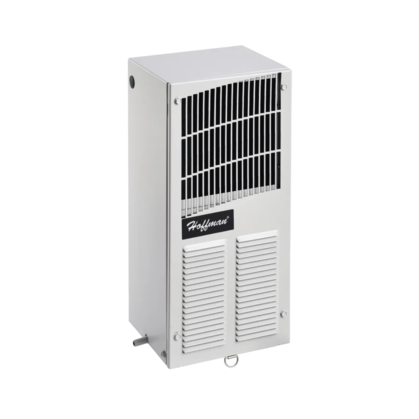 T150116G100 - Aire Acondicionado Compacto Para Exterior, Uso en Gabinetes de Telecomunicaciones de Grado Industrial, Frío T15, 800 BTU, 115 Vca, de Acero, Color Gris