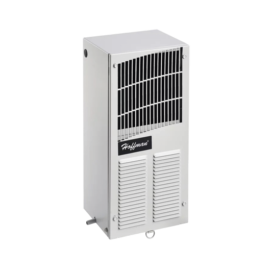 T150116G100 - Aire Acondicionado Compacto Para Exterior, Uso en Gabinetes de Telecomunicaciones de Grado Industrial, Frío T15, 800 BTU, 115 Vca, de Acero, Color Gris