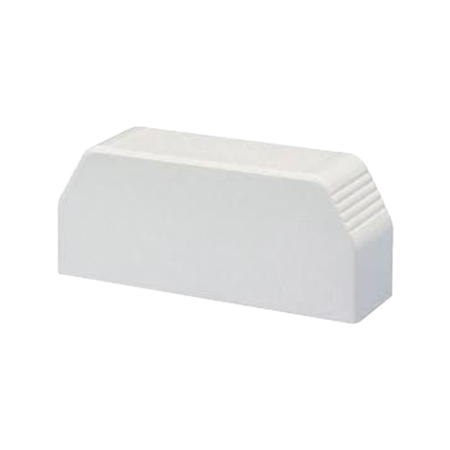T70ECIW - Tapa final, para uso con canaleta T70, Material PVC Rígido, Color Blanco Mate