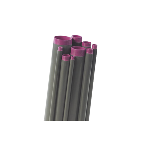 TAL-13-PC - Tubo Conduit rígido de aluminio de 1/2” (12.7 mm) con recubrimiento de PVC de 3.05 m con cople.