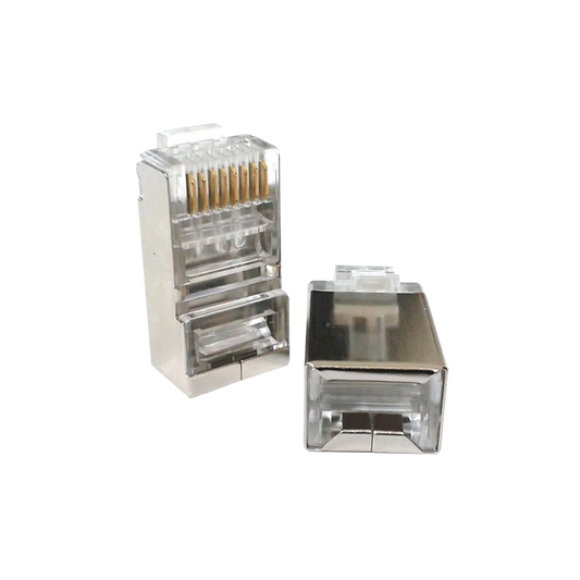 TC5SW - Conector RJ45 para Cable FTP/STP Categoría 5E - Blindado sin pin a tierra