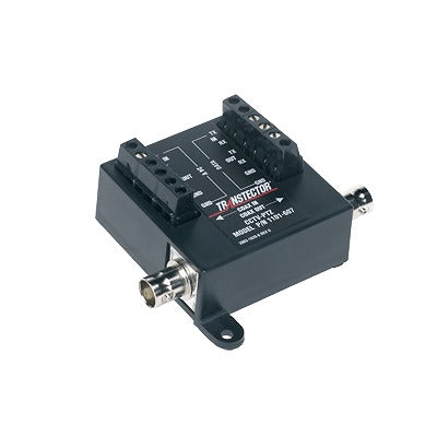 T-CCTV-PTZ Protector Contra Descargas Eléctricas Para Cámaras PTZ Para 12 Vcc, 24 Vcc y Turbo HD BNC