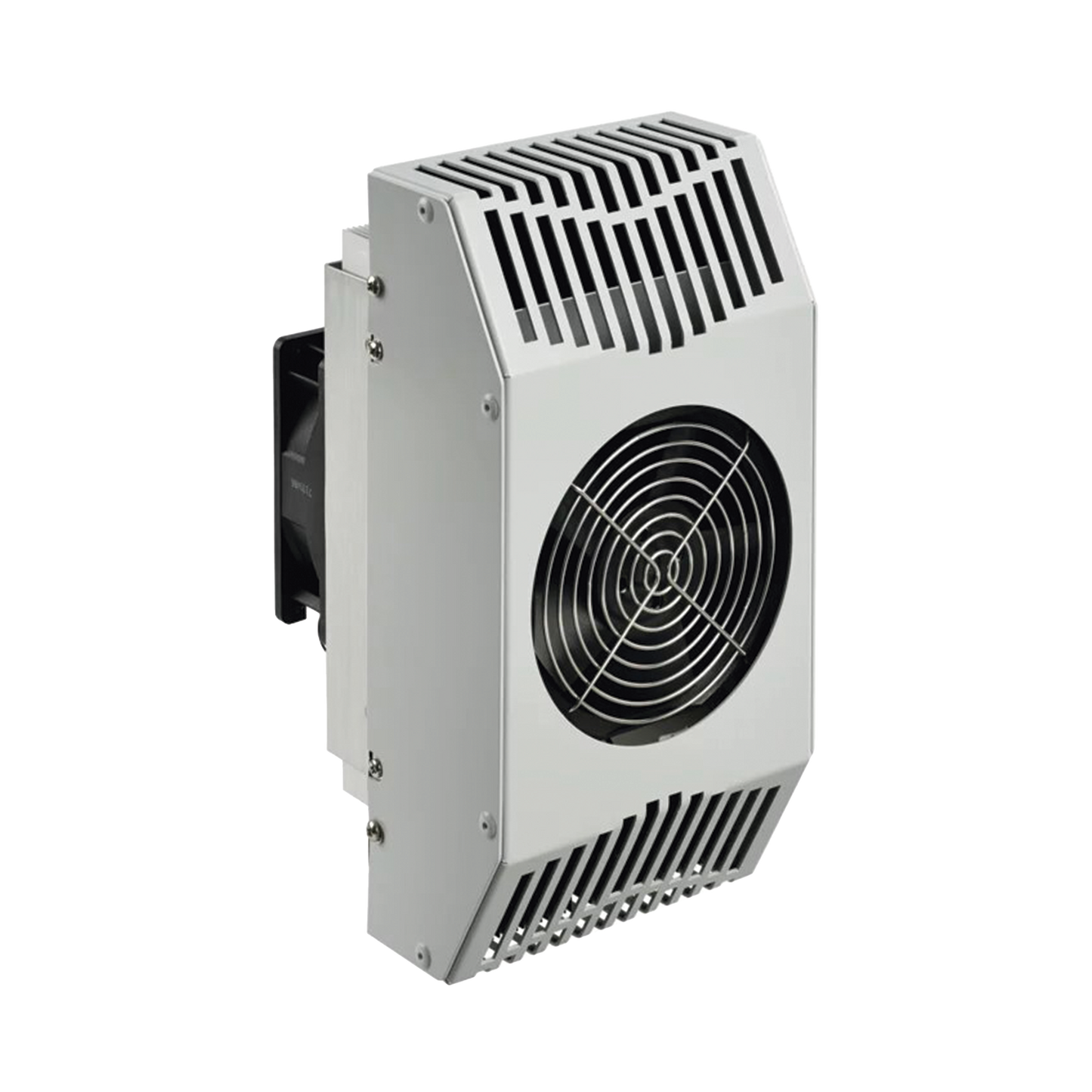 TE090624011 - Enfriador Termoeléctrico Para Interior/Exterior, Uso en Gabinetes de Telecomunicaciones, 178 BTU, 24 Vcd, de Acero Inoxidable 304, Color Gris