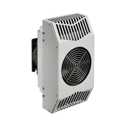 TE090624011 - Enfriador Termoeléctrico Para Interior/Exterior, Uso en Gabinetes de Telecomunicaciones, 178 BTU, 24 Vcd, de Acero Inoxidable 304, Color Gris