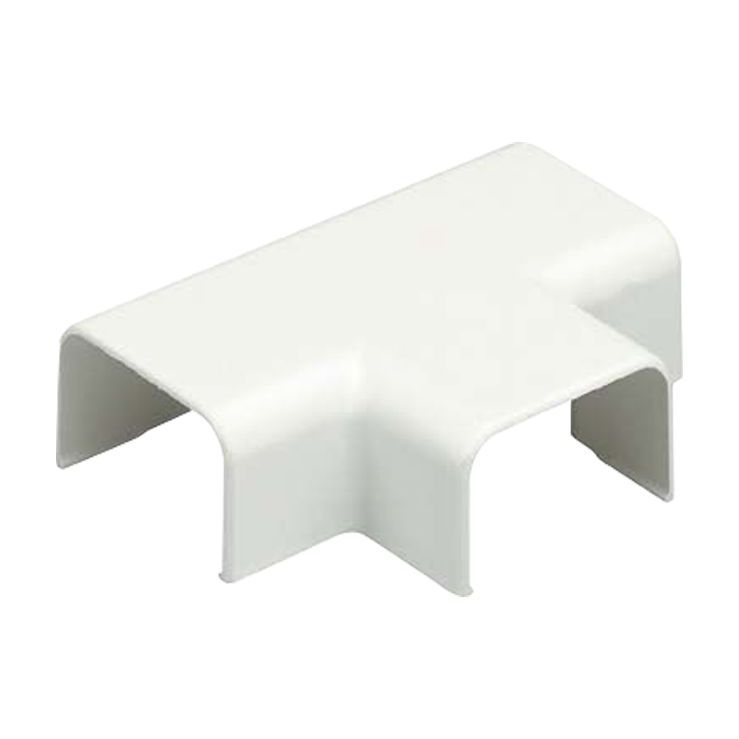 TF10WH-X - Accesorio en "T", para uso con canaleta LD10, material ABS, Color Blanco