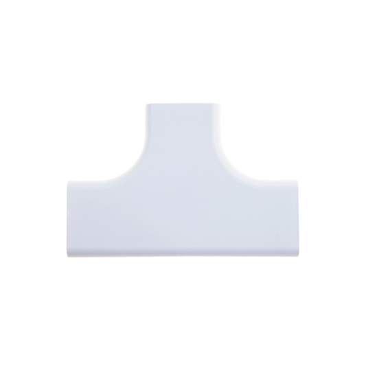 TFC10WH-X - Accesorio en "T", para uso con canaleta LDPH10, material ABS, Color Blanco
