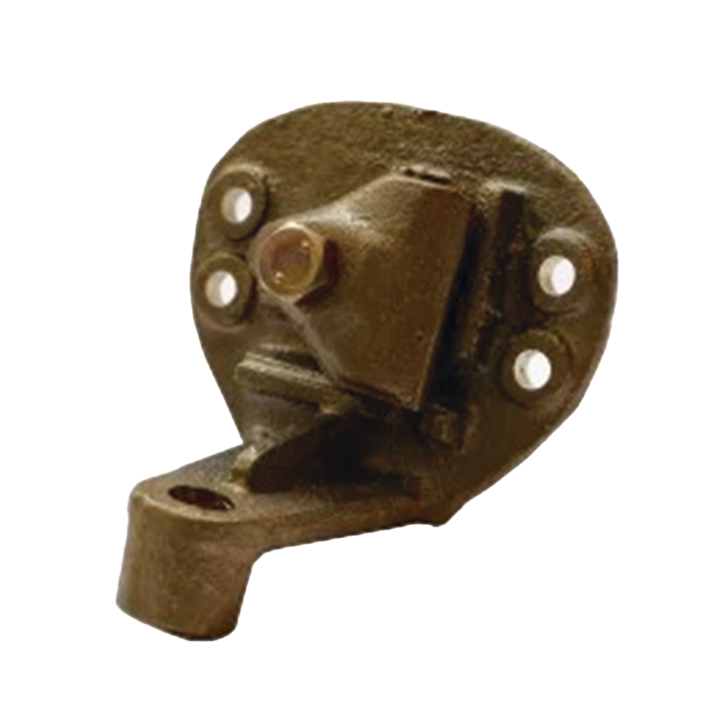 TG-BP-0070 - Base de pretil para Punta Maciza, elaborada en Bronce, permite fijar la punta en paredes o en muros.