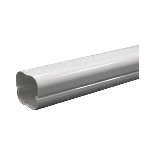 TH-AC-KIT - Kit de Canaletas Para la Organización de Tuberías y Cables Eléctricos en Instalaciones de Aire Acondicionado, Uso en Interiores y Exteriores, PVC Rígido, Ideal Para Minisplit, Contenido de Kit (11 Piezas), (3000-00000)