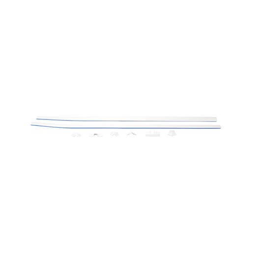 TH-CAN-90SD - El Kit de Canaleta 90° Sin División Ideal Para Organizar y Ocultar cables en esquinas o en instalaciones con ángulos de 90°., Con Cinta Adhesiva Para una Instalación Más Rápida, (5601-01260)
