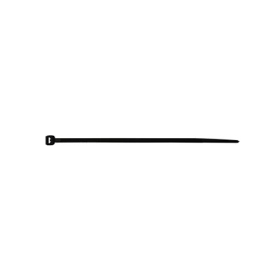 TH-140-B - Cincho de nylon color negro, 3.2 x 142mm (100pzs) (4200-02001)