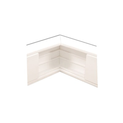 TEK-100-EI - Esquinero interior en color blanco de PVC auto extinguible, para canaleta TEK100 (5576-11100)