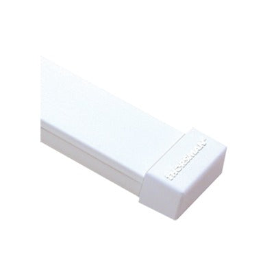 TMK-1735-F - Tapa final color blanco de PVC auto extinguible,  para canaleta TMK1735, TMK1735SD (5390-02001)