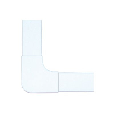 PT-48-L - Sección en "L" color blanco de PVC auto extinguible,  para canaleta PT48 (6130-01002)