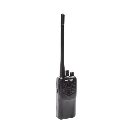 TK-2000-KV2 - Radio portátil VHF 136-174 MHz, práctico y ligero, MIL-STD-810, 16 Canales, DTMF, IP54, VOX, Scan, Incluye antena, batería, cargador y clip