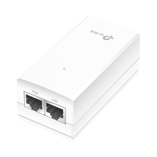 TL-POE2412G - Inyector PoE Pasivo de 24V / 2 puerto 10/100/1000 Mbps / Plug and Play / Montaje en Pared