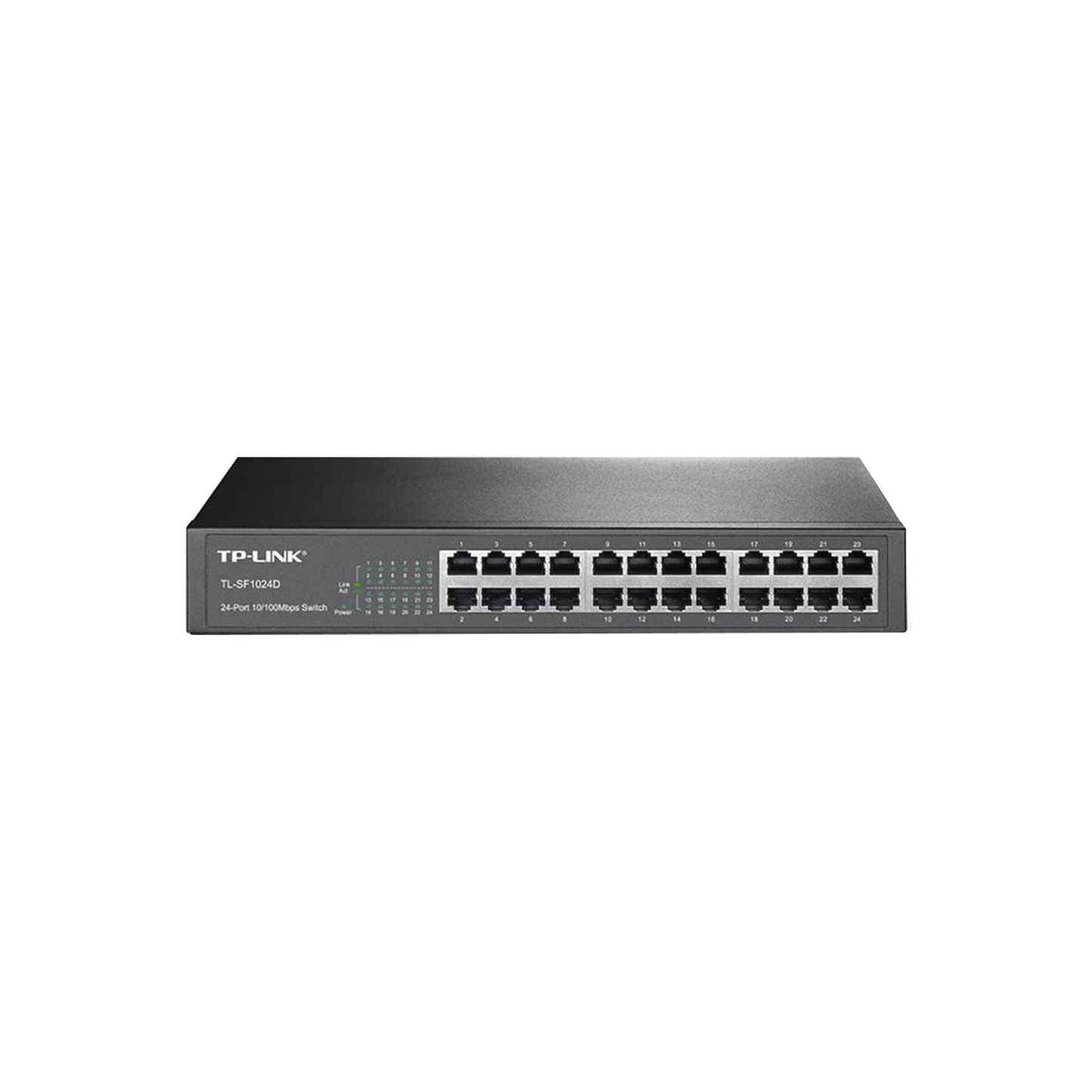 TL-SF1024D Switch no administrable de 24 puertos 10/100 Mbps para escritorio/rack