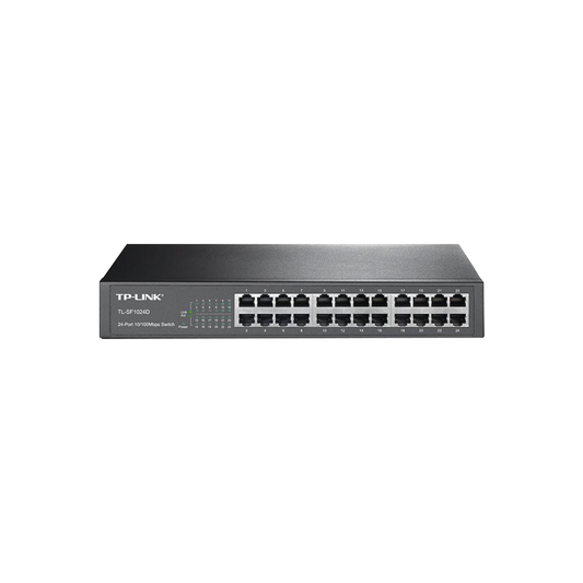 TL-SF1024D Switch no administrable de 24 puertos 10/100 Mbps para escritorio/rack