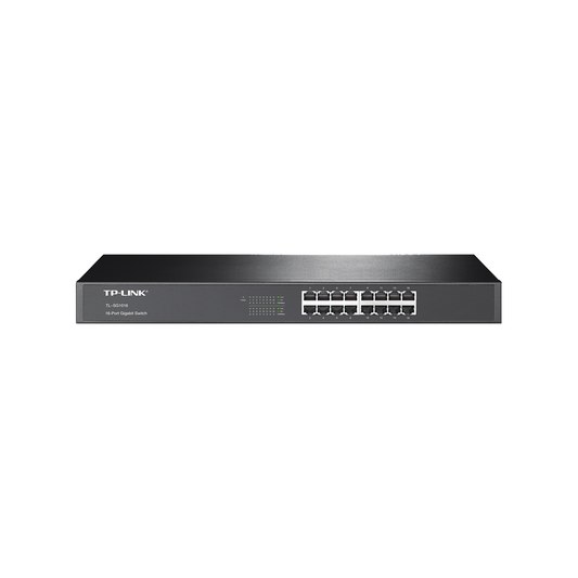 TL-SG1016 Switch Gigabit no administrable de 16 puertos 10/100/1000 Mbps para rack