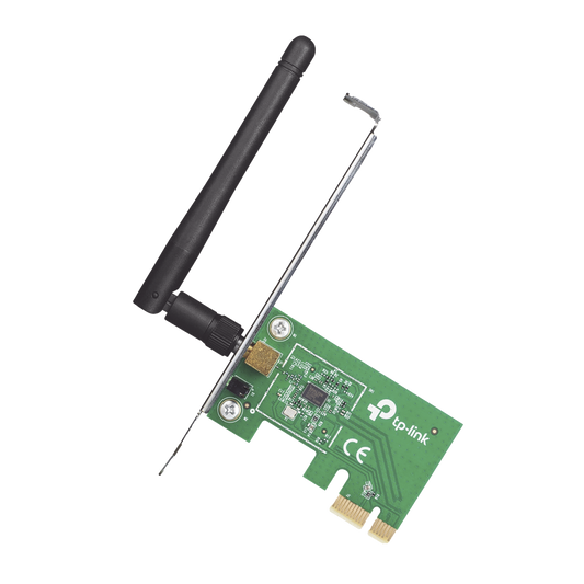 TL-WN781ND - Adaptador Inalámbrico PCI Express / Velocidad inalámbrica de hasta 150 Mbps / Cifrado WPA/WPA2 / Compatible con windows y Linux