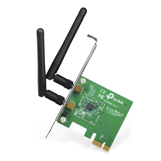 TL-WN881ND Adaptador Inalámbrico PCI Express N de 300Mbps / Tecnología MIMO / Cifrado WPA/WPA2 / Compatible con Windows