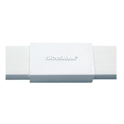 TMK-1020-U - Pieza de unión color blanco de PVC auto extinguible, para canaletas TMK1020, TMK1020SD, TMK1020CD (5180-02001)