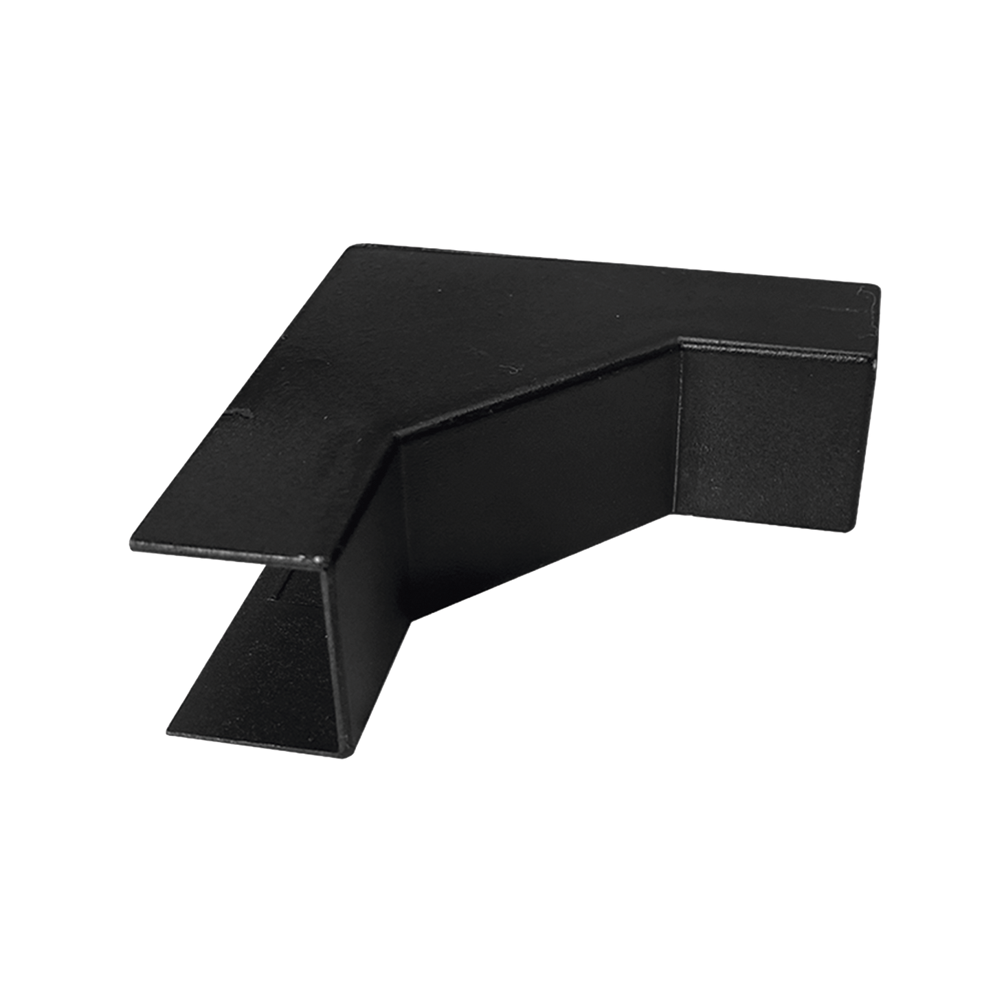 TMK-1720-EI-N - Esquinero Interior Color Negro de PVC Auto Axtinguible, Para Canaleta TMK-1720-N-CC (5220-02003)