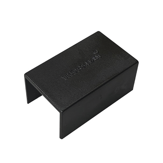 TMK-1720-U-N - Pieza de Unión Color Negro de PVC Auto Extinguible Para Canaleta TMK-1720-N-CC (5280-02003)