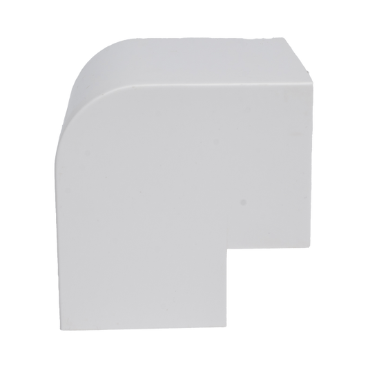TMK-4577-EE - Esquinero Exterior Color Blanco de PVC Auto Axtinguible, Para Canaleta TMK-4577 (5510-02001)