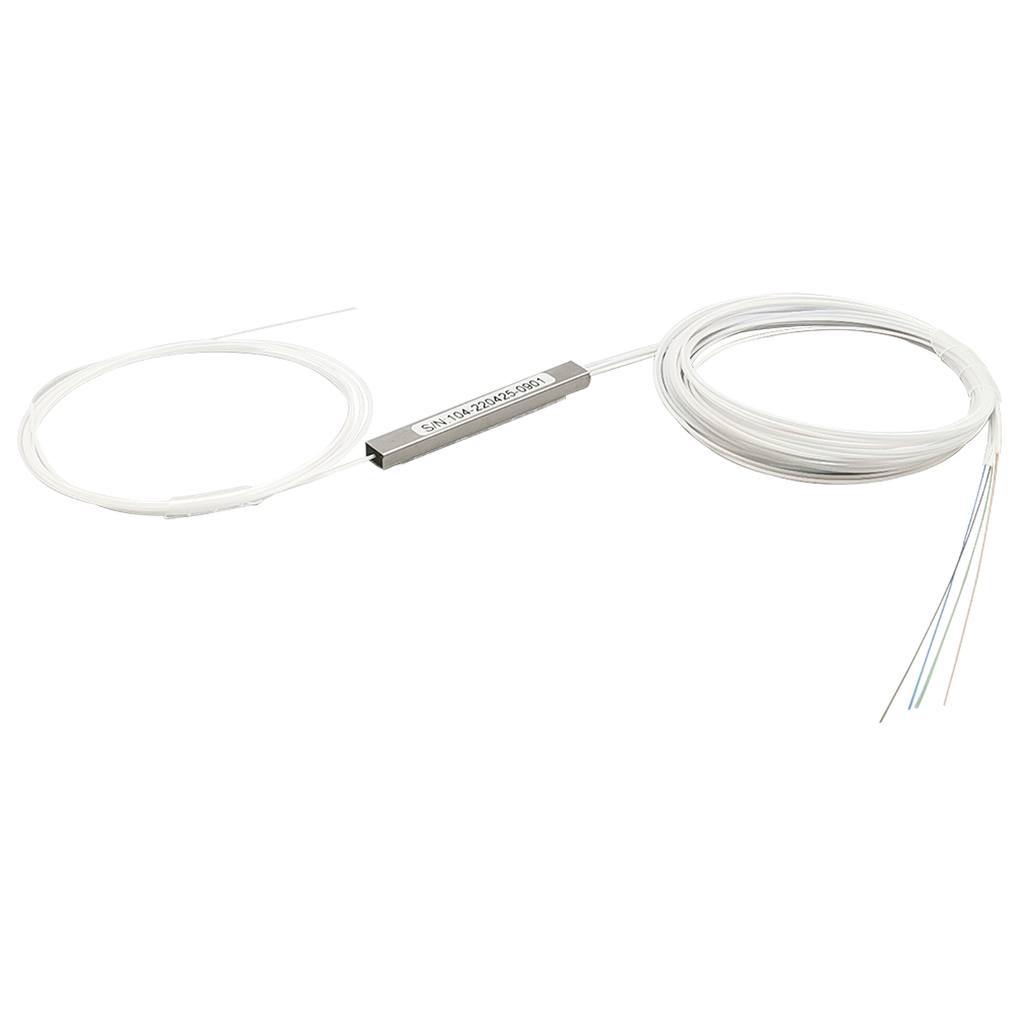 TM-PLC-1X4WOC - Splitter (Divisor Óptico) tipo PLC, 1x4, para fusión (sin conectores)