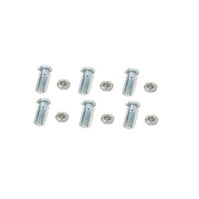 TORN-TZ30G Paquete de 6 tornillos con tuercas de acero inoxidable 1/4 x 1 1/4?.