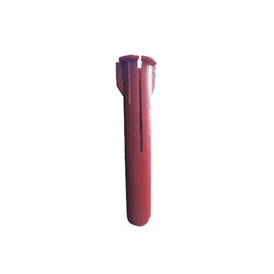TP-2X - Taquete de 1/4  plástico paquete de 100 piezas para fijar objetos con tornillo en muros y techos de concreto o superficies sólidas, compatible con tornillo TH10X de 10 x 1 1/2"  (1103-03100)