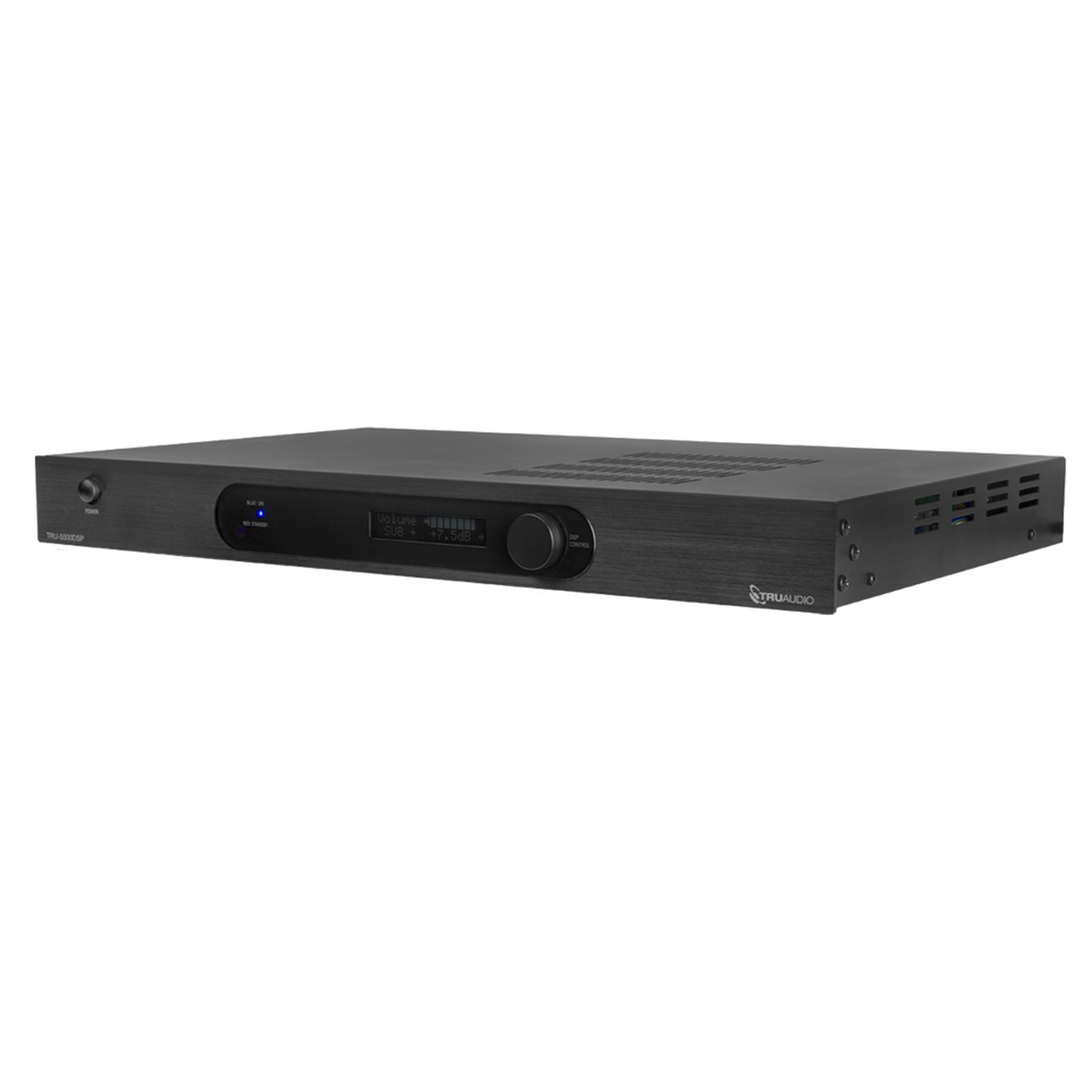 TRU-S500DSP - Amplificador De Subwoofer | Monocanal | Dsp Integrado | 500w | 4-8ohms | Recomendado Para Subwoofers TruAudio