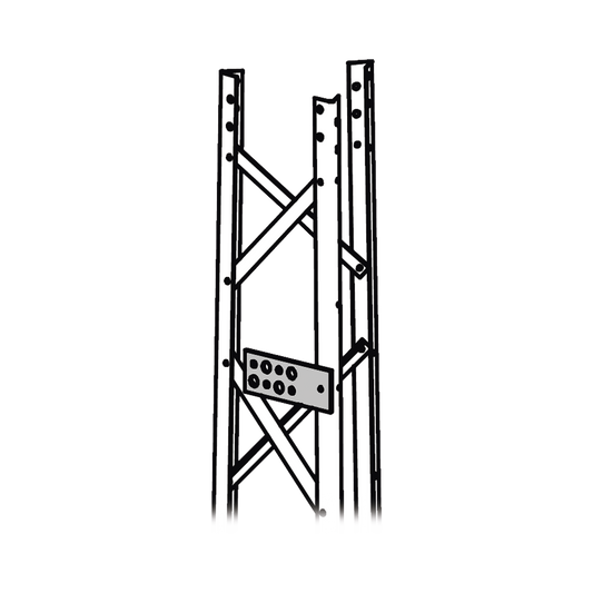 TRY-T-TXB Guía Simple para Guiado de Cableado de Comunicación. Compatible con línea TITAN. Incluye Tornillo, Tuerca y Arandela.